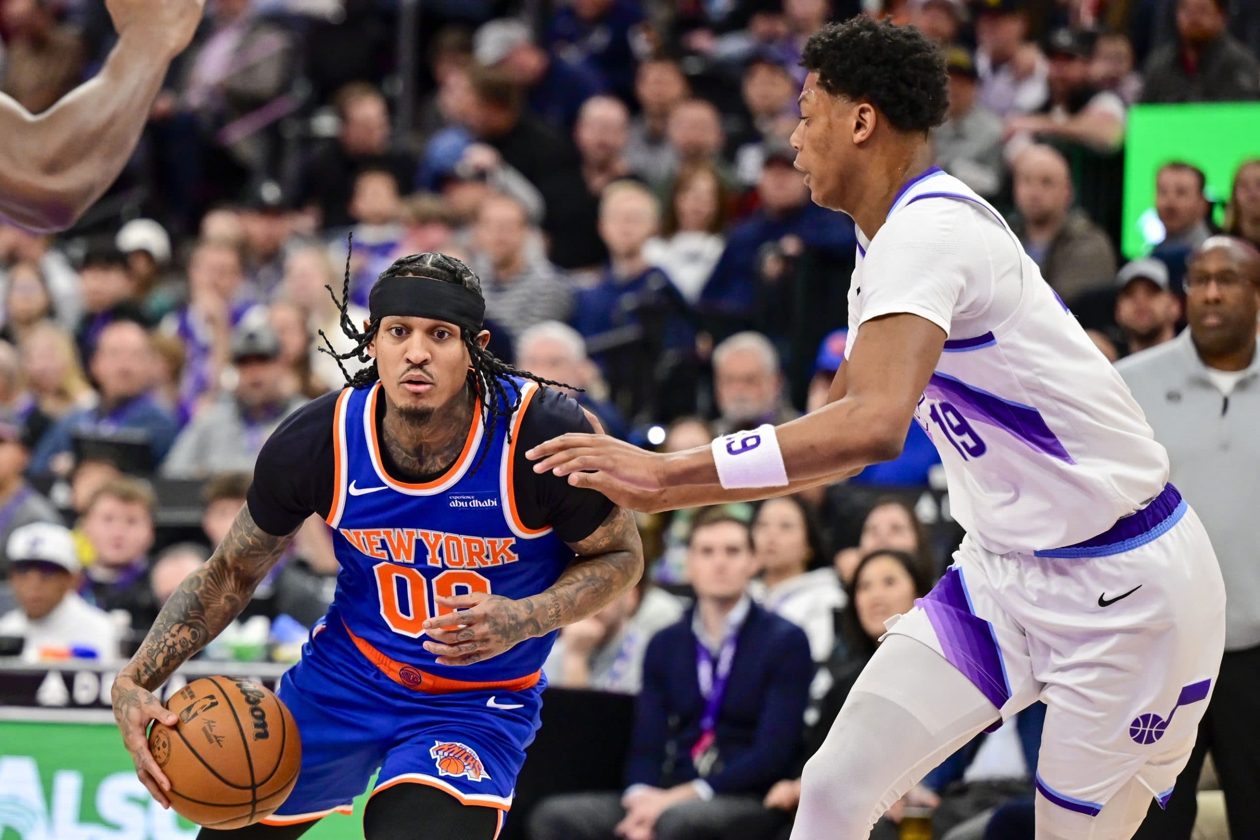 Jordan Clarkson a brillé lors de son retour à Utah avec les Knicks