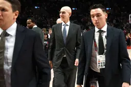 Adam Silver salue la présence de Donald Trump au Garden