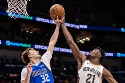 Yves Missi a saisi l'opportunité de sa neuvième titularisation de la saison en captant 10 rebonds et en bloquant cinq tirs.