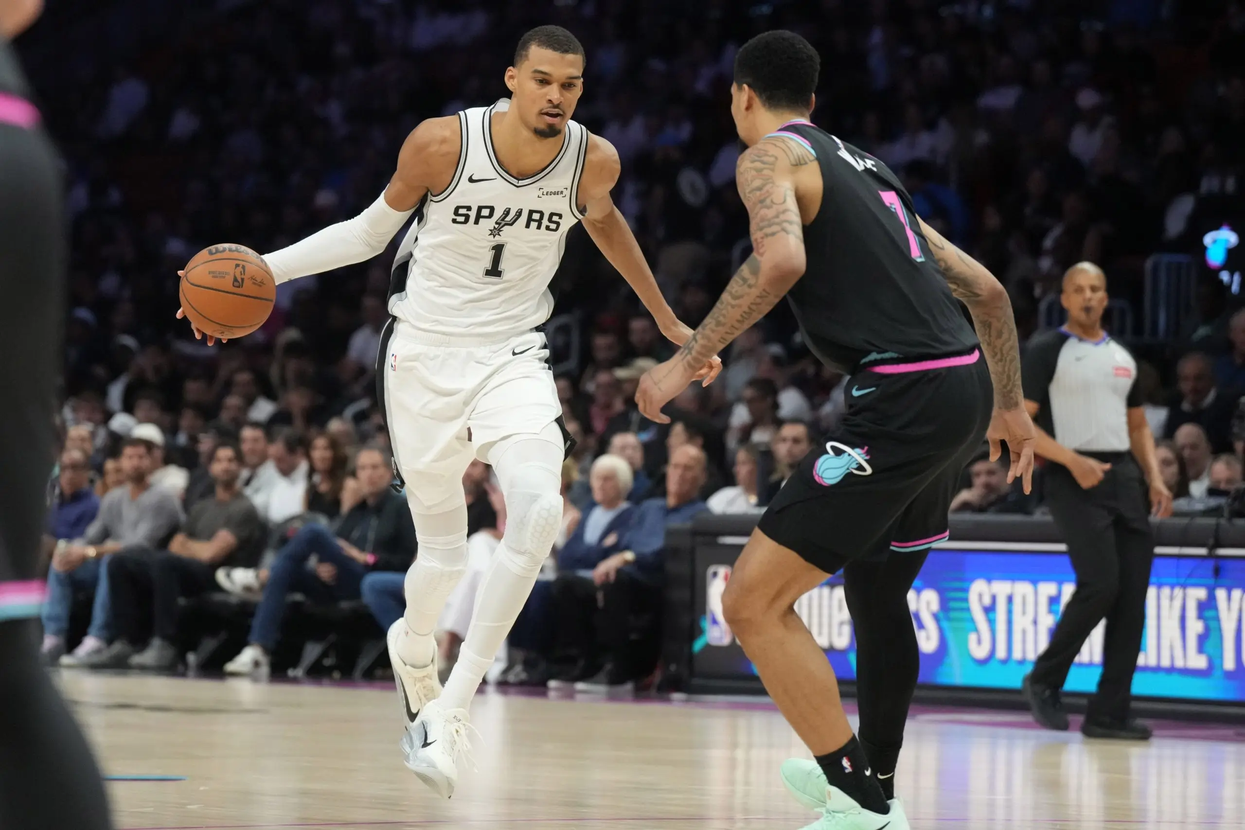 Victor Wembanyama refroidit le Heat en seulement 26 minutes