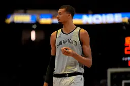 Il ne reste qu'un match à Victor Wembanyama (Spurs) pour être éligible aux trophées individuels.