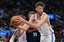 Chet Holmgren a marqué 30 points face aux Los Angeles Clippers