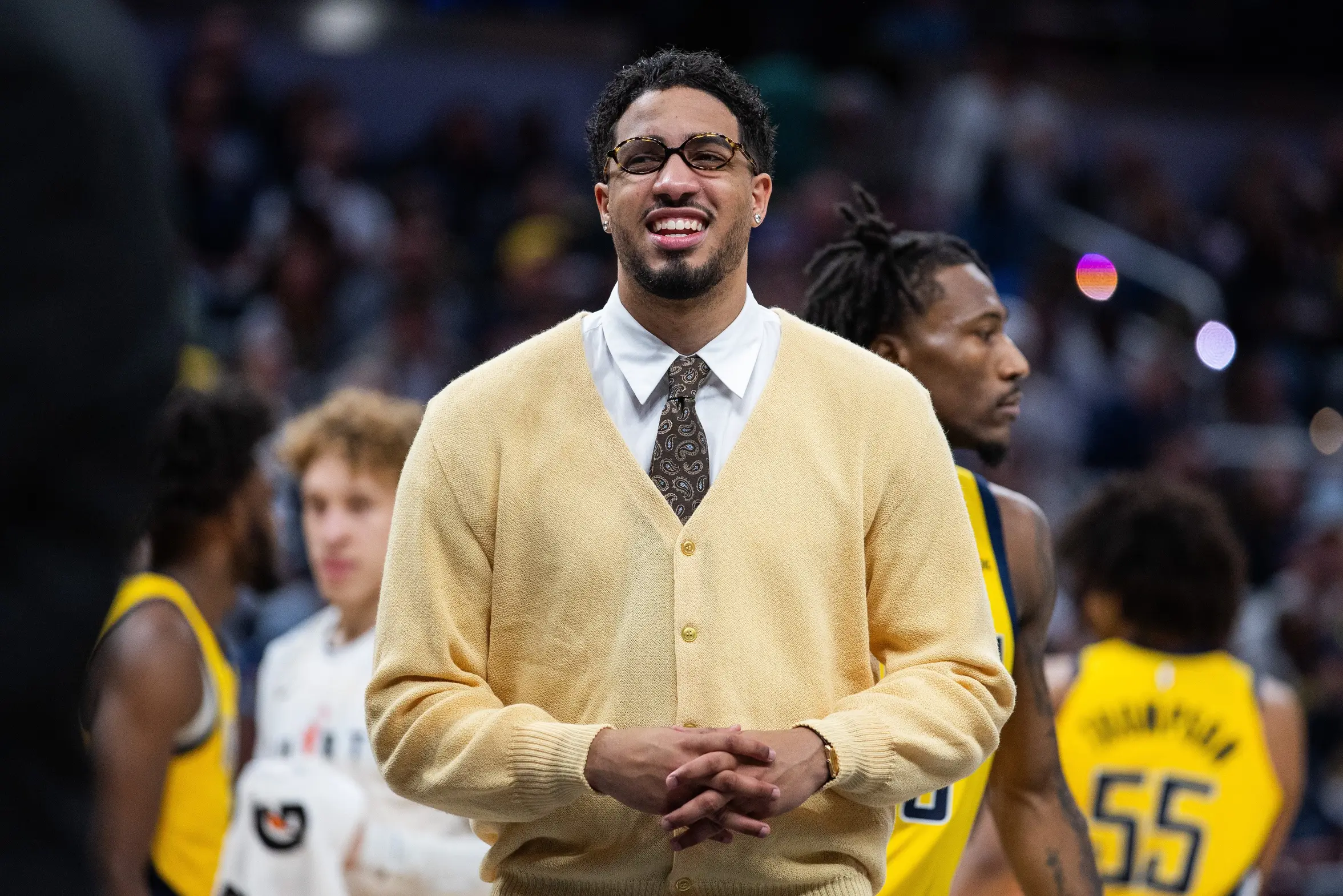 Tyrese Haliburton révèle pourquoi il a pris du poids, le zona facial complique sa rééducation