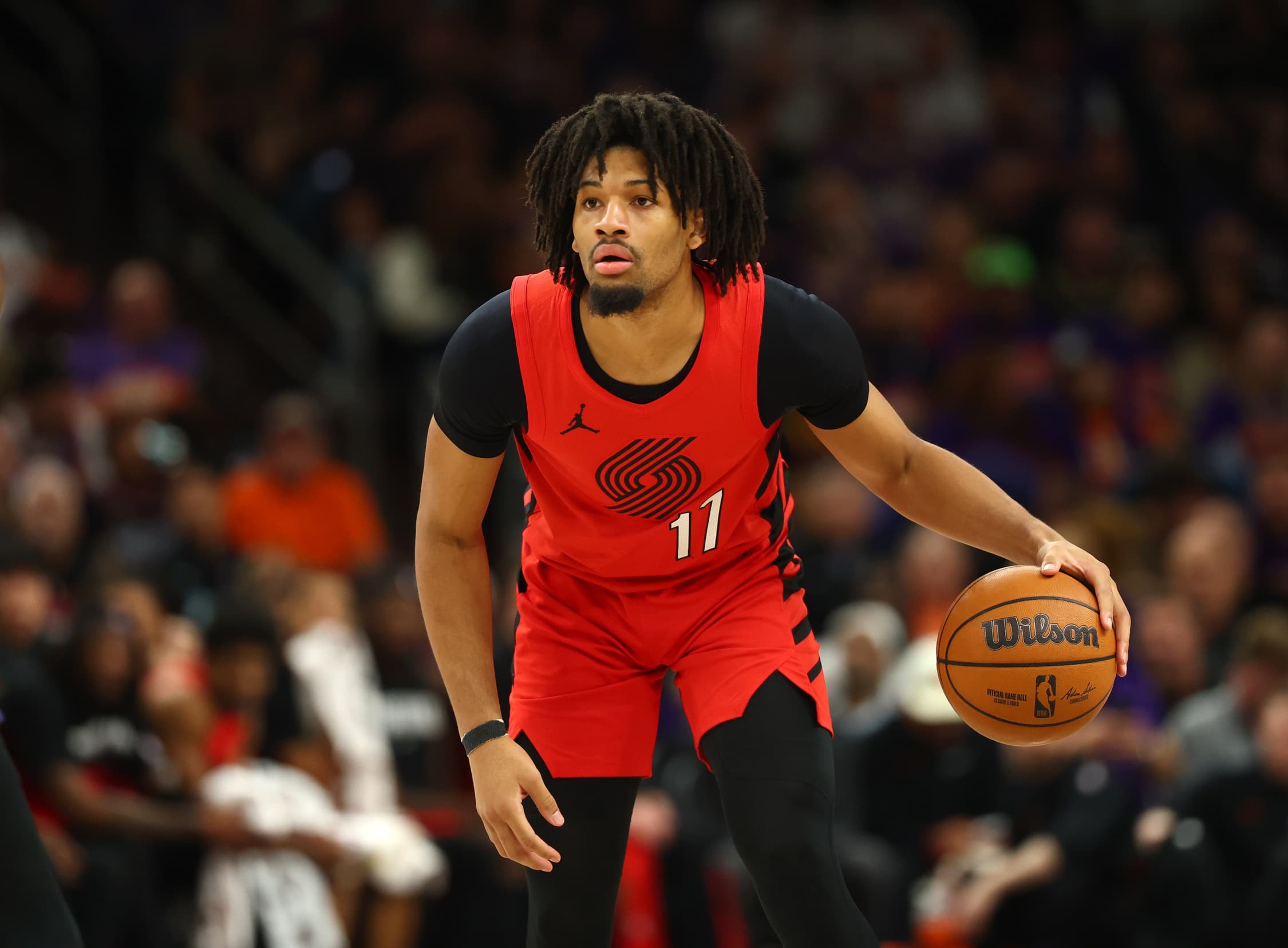 Shaedon Sharpe victime d’une déchirure du ménisque