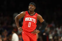 Aaron Holiday le 7 avril dernier avec Houston en NBA