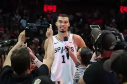 Victor Wembanyama a pleinement rassuré sur son état de santé dimanche lors du Game 4 face aux Blazers.