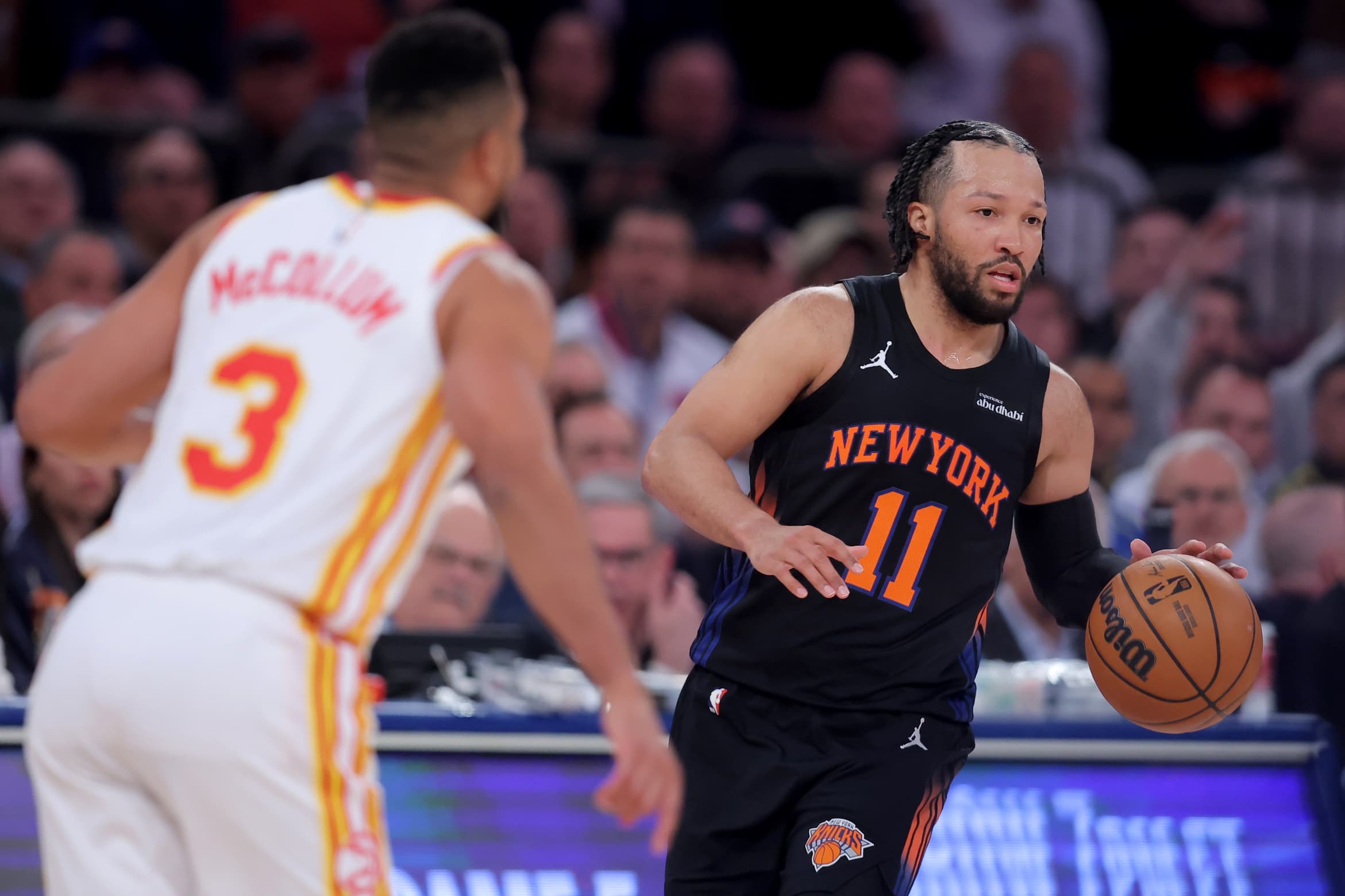 Playoffs NBA : New York reprend l’avantage sur Atlanta, Risacher toujours cloué sur le banc