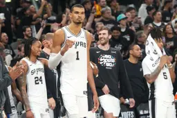 Qualifié pour les demi-finales de conf', Victor Wembanyama ne manque pas d'ambition dans ces playoffs NBA 2026.