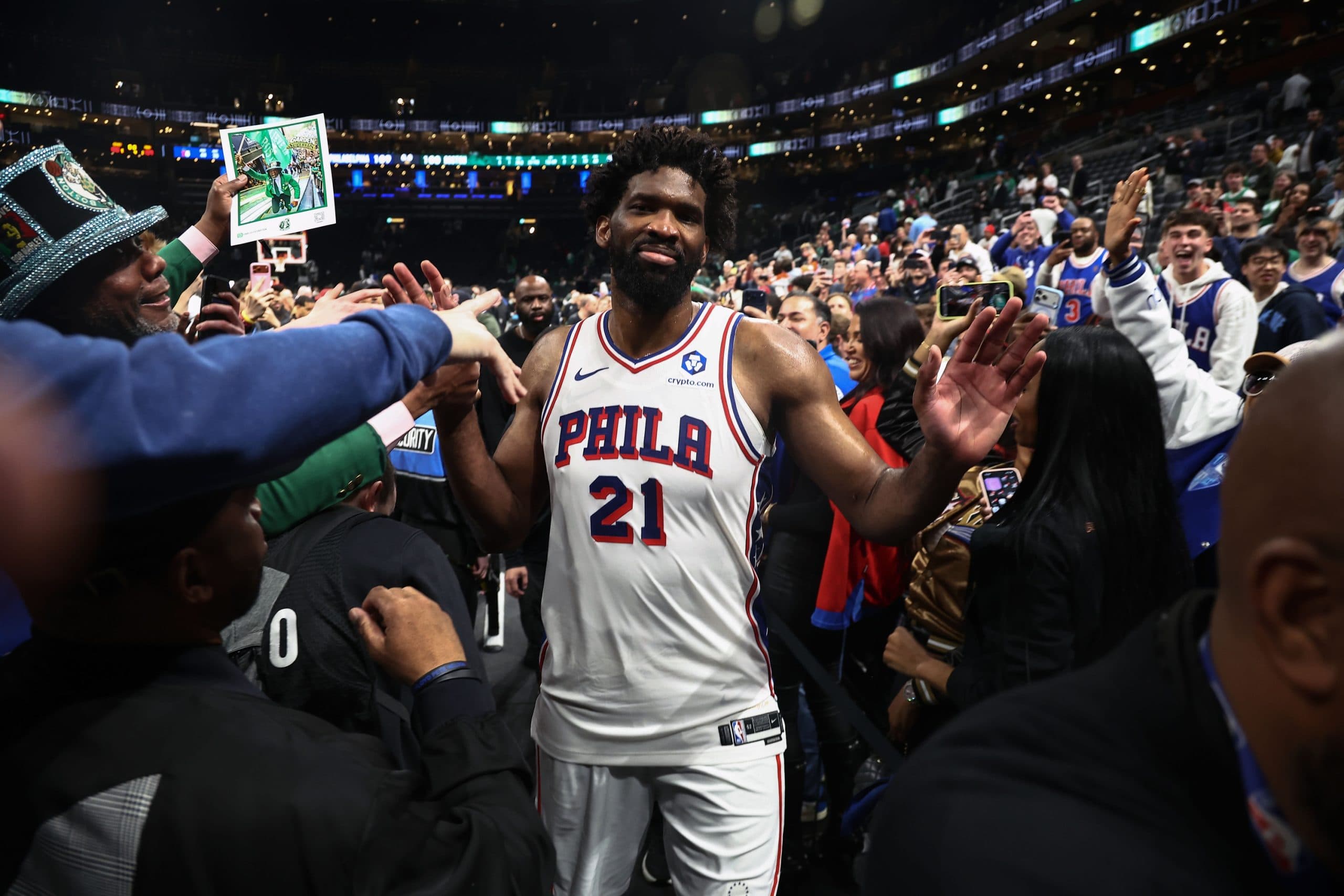 Joel Embiid mobilise les fans des 76ers avant la série face aux Knicks : « On avait l’impression d’être à New York ! »