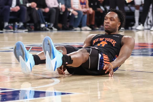 Les Knicks inquiets pour OG Anunoby après leur victoire face aux Sixers
