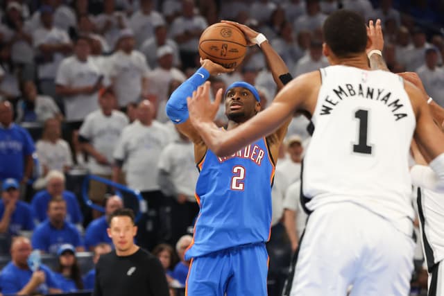 Playoffs NBA : Wembanyama et les Spurs n’enchaînent pas, OKC égalise à une victoire partout
