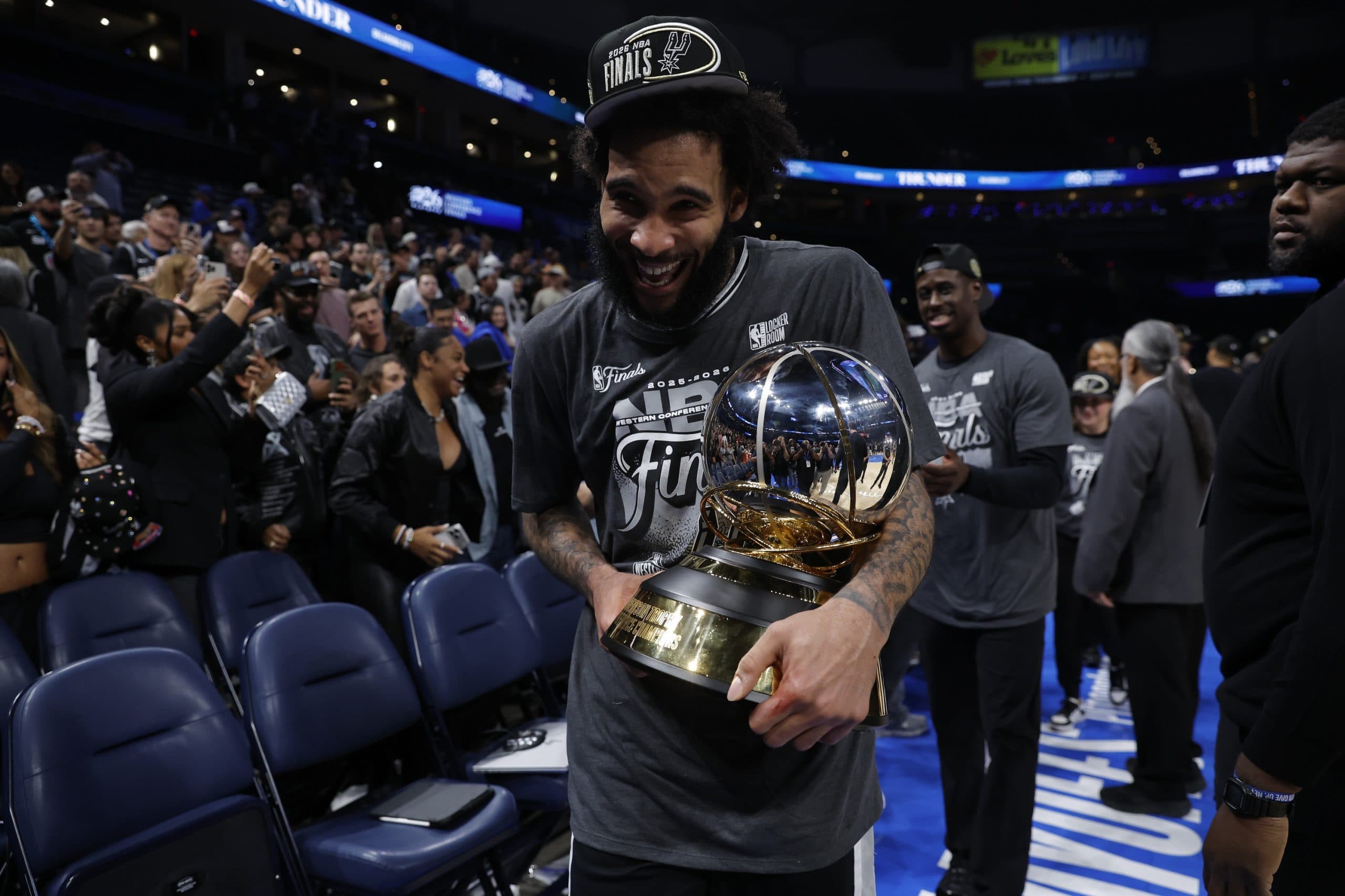 Julian Champagnie, du « cut » des Sixers aux finales NBA avec les Spurs