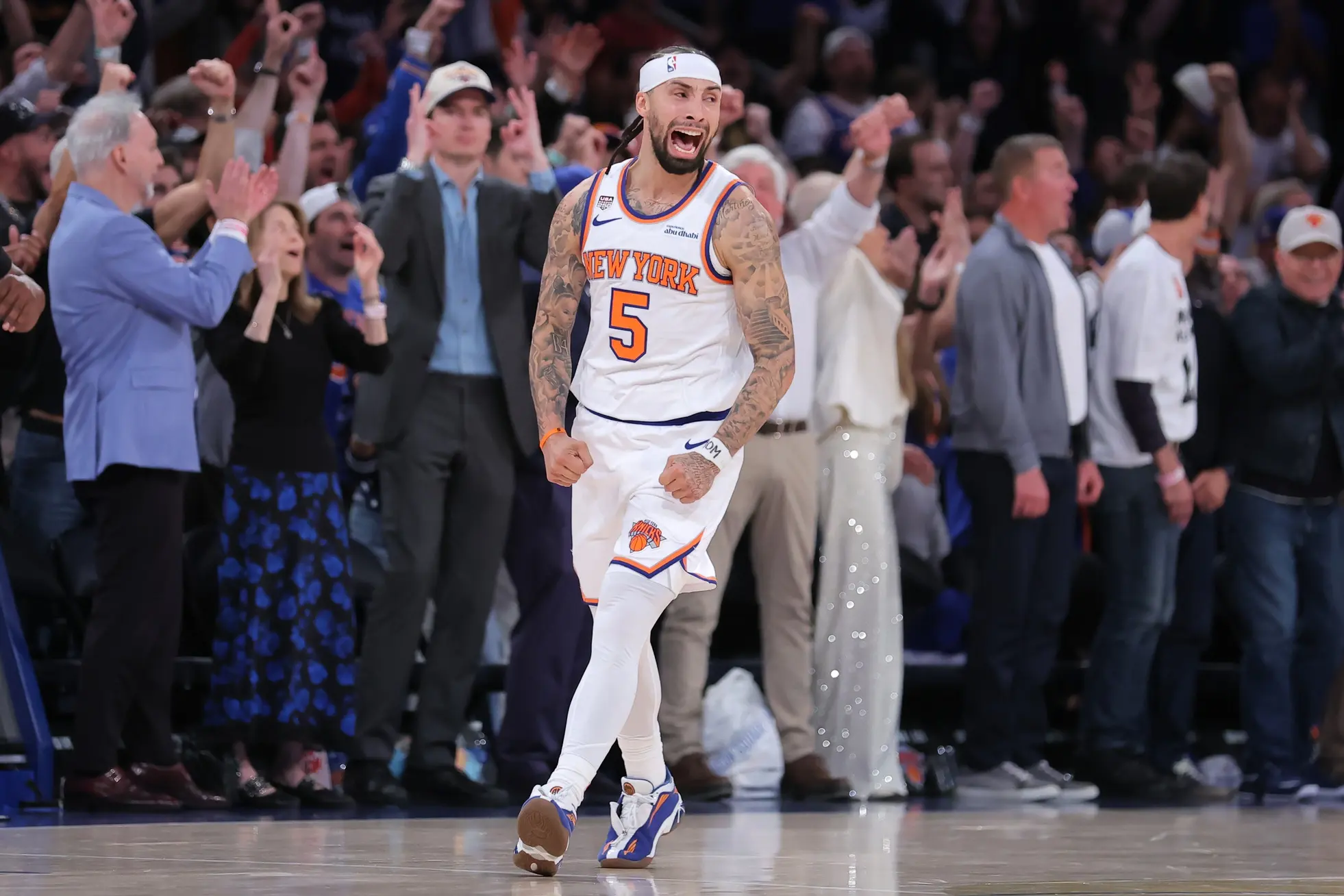 Les New York Knicks prolongent un champion NBA