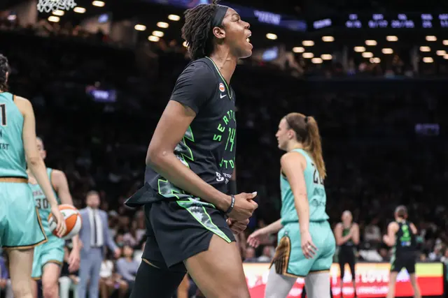 Dominique Malonga claque 31 points historiques mais Seattle s’incline face à New York et son trio français