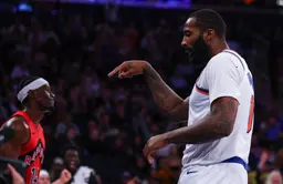Arrivé cet été chez les Knicks, Andre Drummond vient renforcer la raquette des champions en titre.