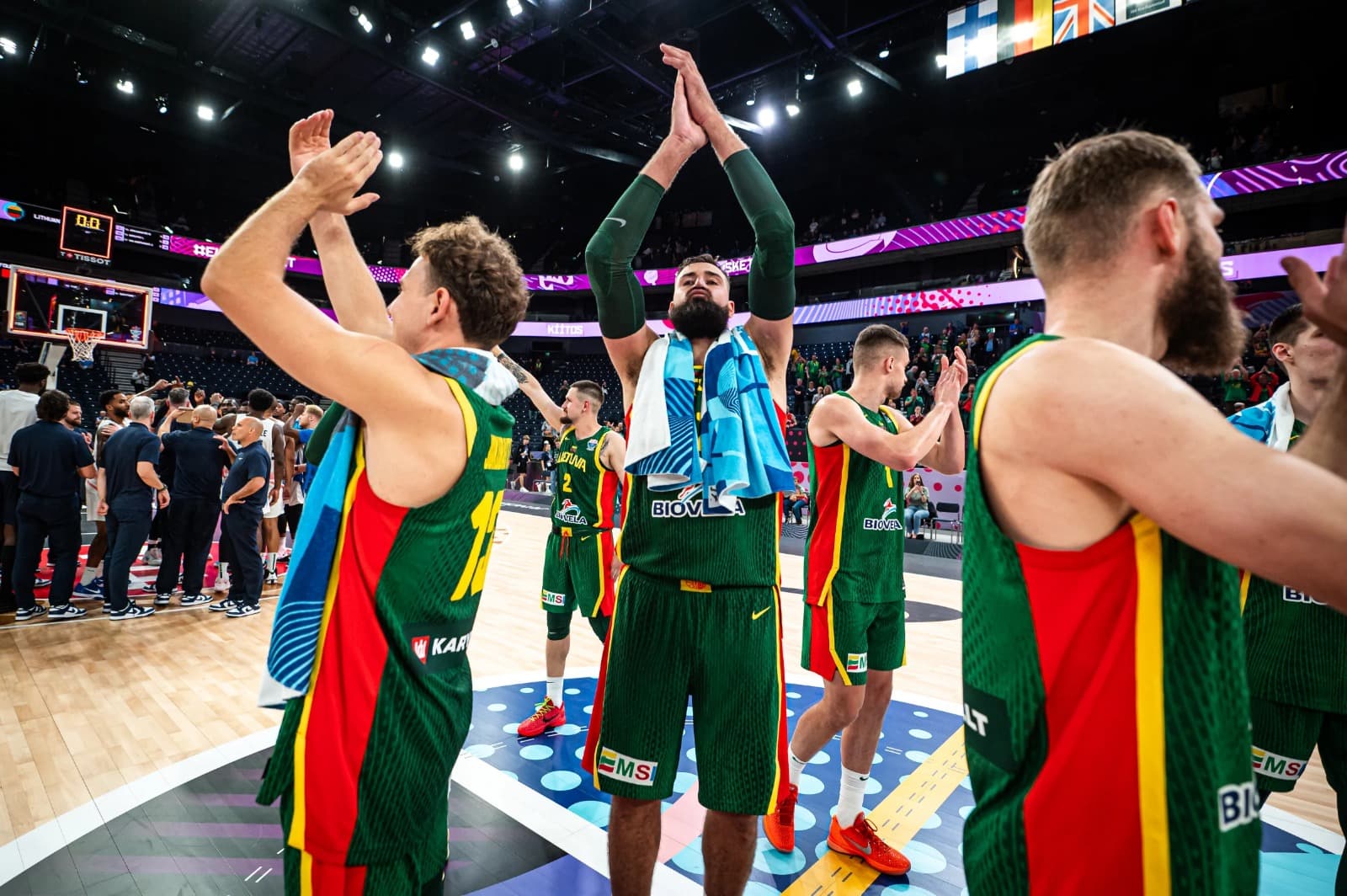 La Lituanie démarre fort l’EuroBasket en écrasant la Grande-Bretagne et en battant un record