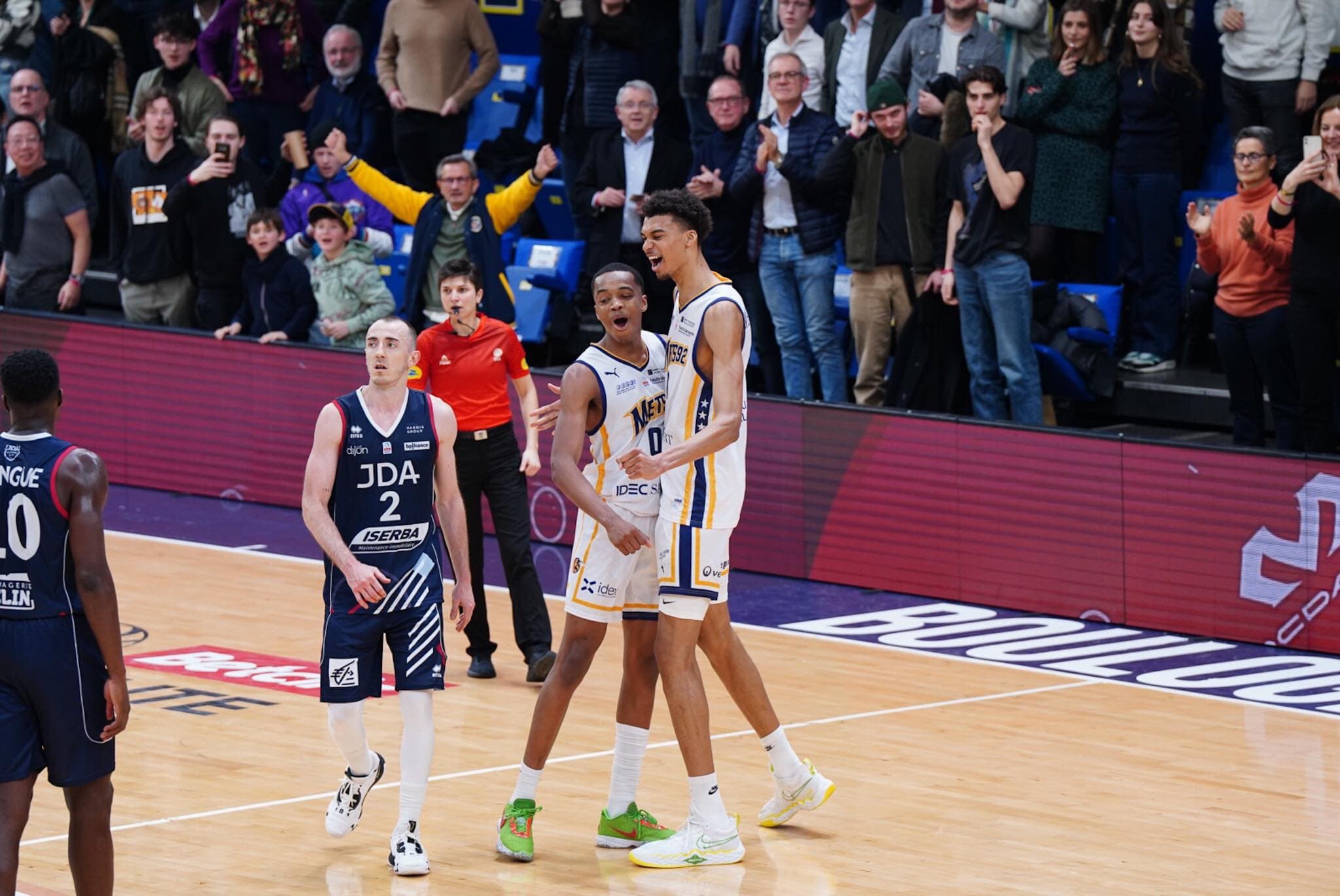 Les Metropolitans 92 retrouvent la victoire contre Dijon