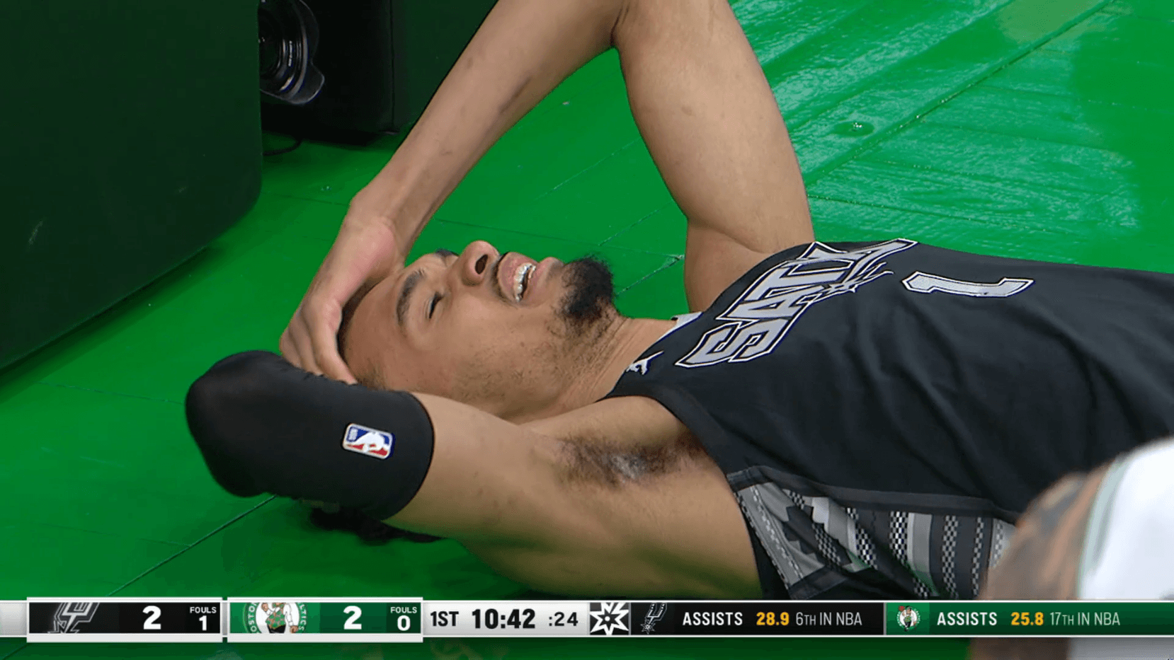 Wembanyama et les Spurs impuissants face aux Celtics avant le All-Star break