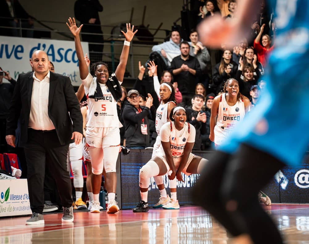 Villeneuve d’Ascq dans le top 4 de son groupe, Basket Landes quasiment éliminé