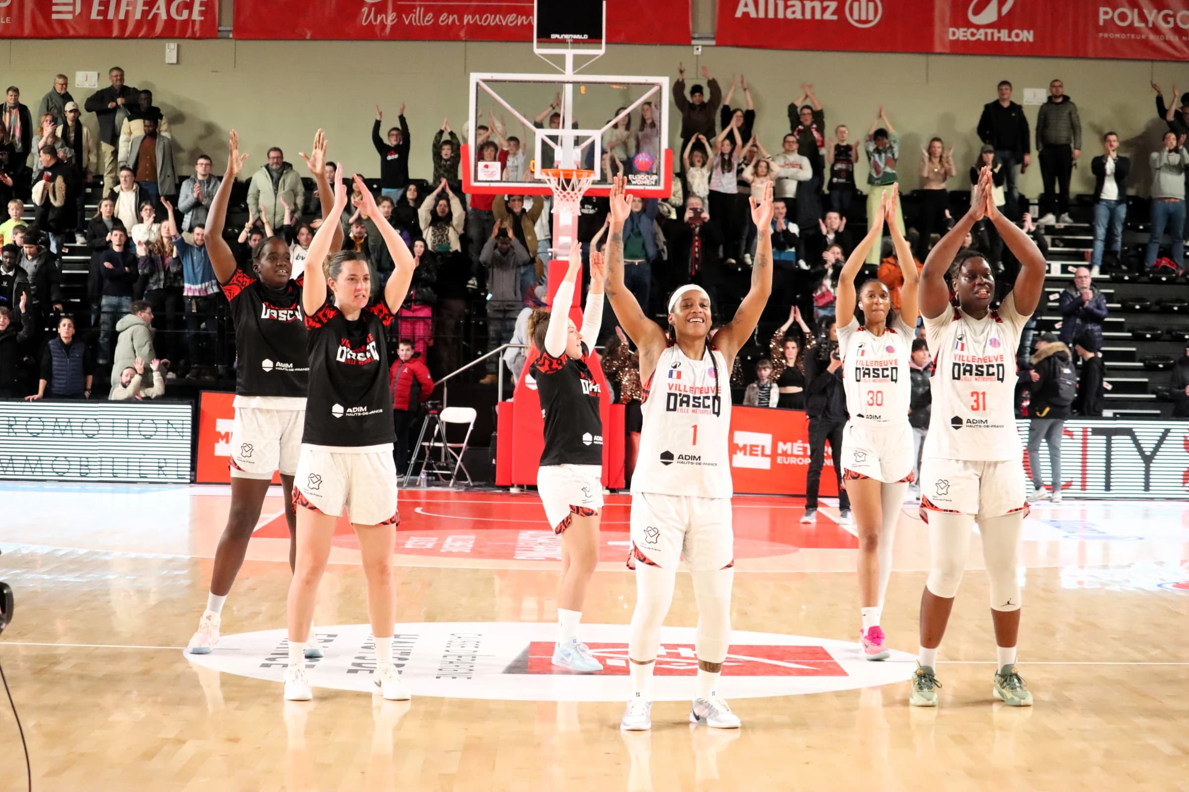 Après trois prolongations, Villeneuve d’Ascq remporte son 1/8e de finale contre l’Estudiantes !