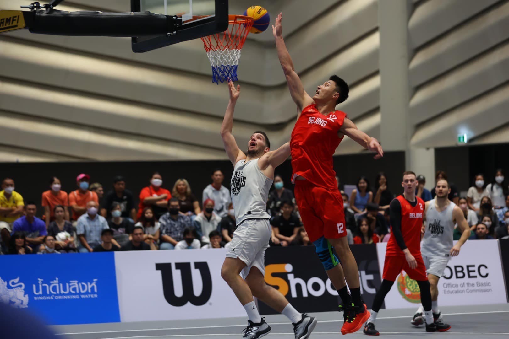 3×3 Paris termine troisième à Nakhon Ratchasima
