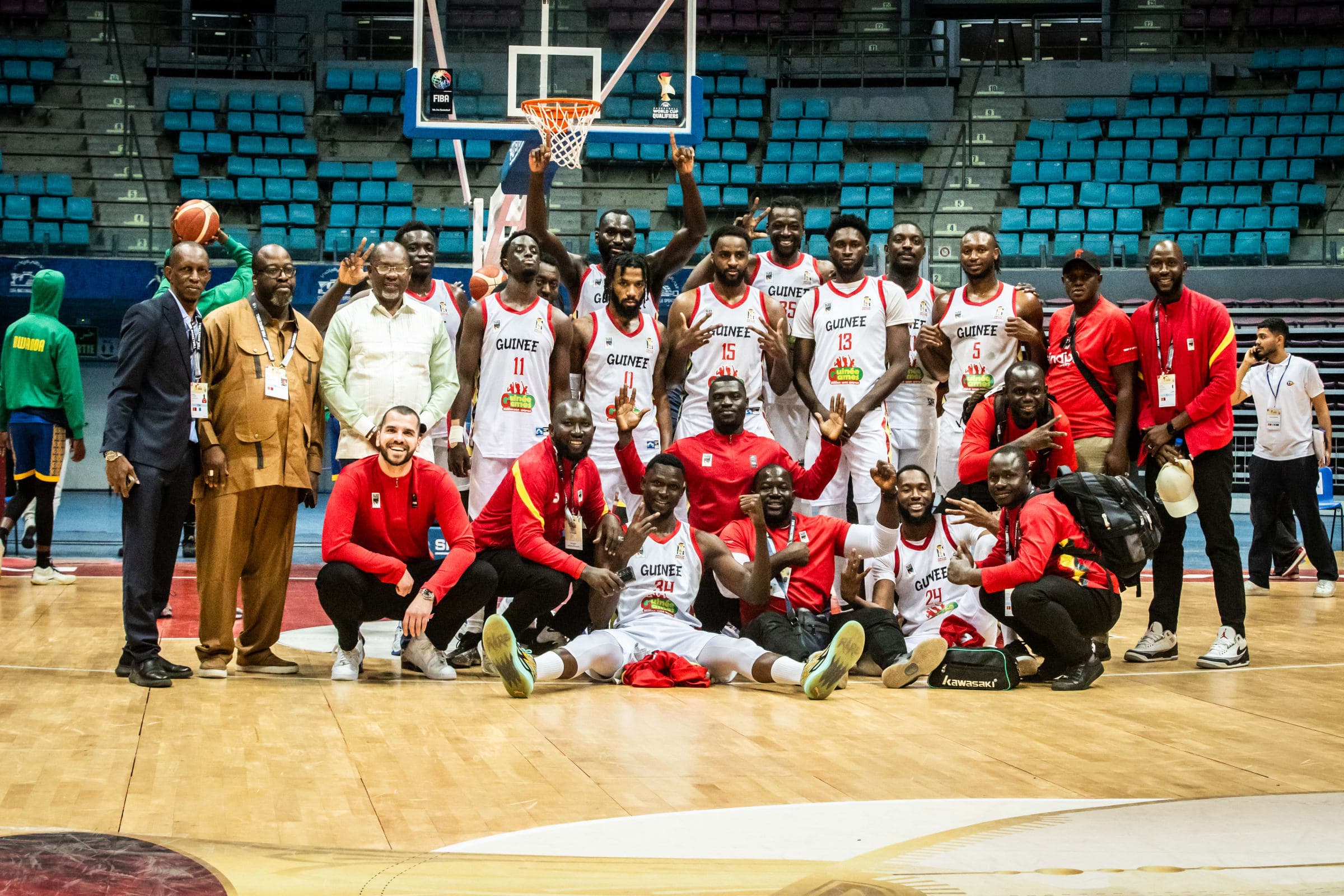 Shannon Evans et Souley Boum permettent à la Guinée de dompter la Tunisie et de terminer la première fenêtre invaincue