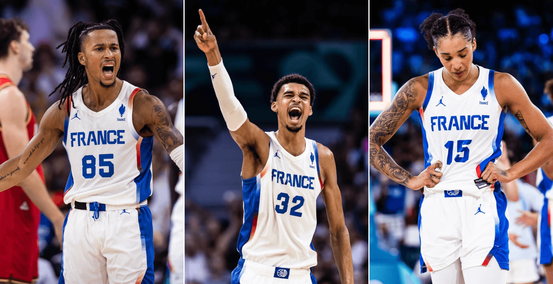 Le Top 3 des joueurs les plus suivis sur BeBasket : Wembanyama – Gabby Williams – Strazel