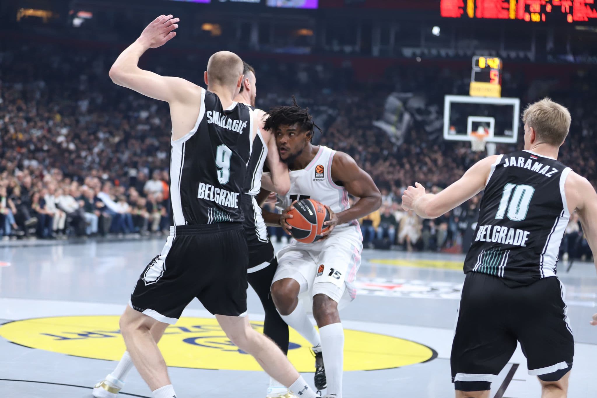 Corrigée au Partizan Belgrade, l’ASVEL commence 2024 comme elle a terminé 2023