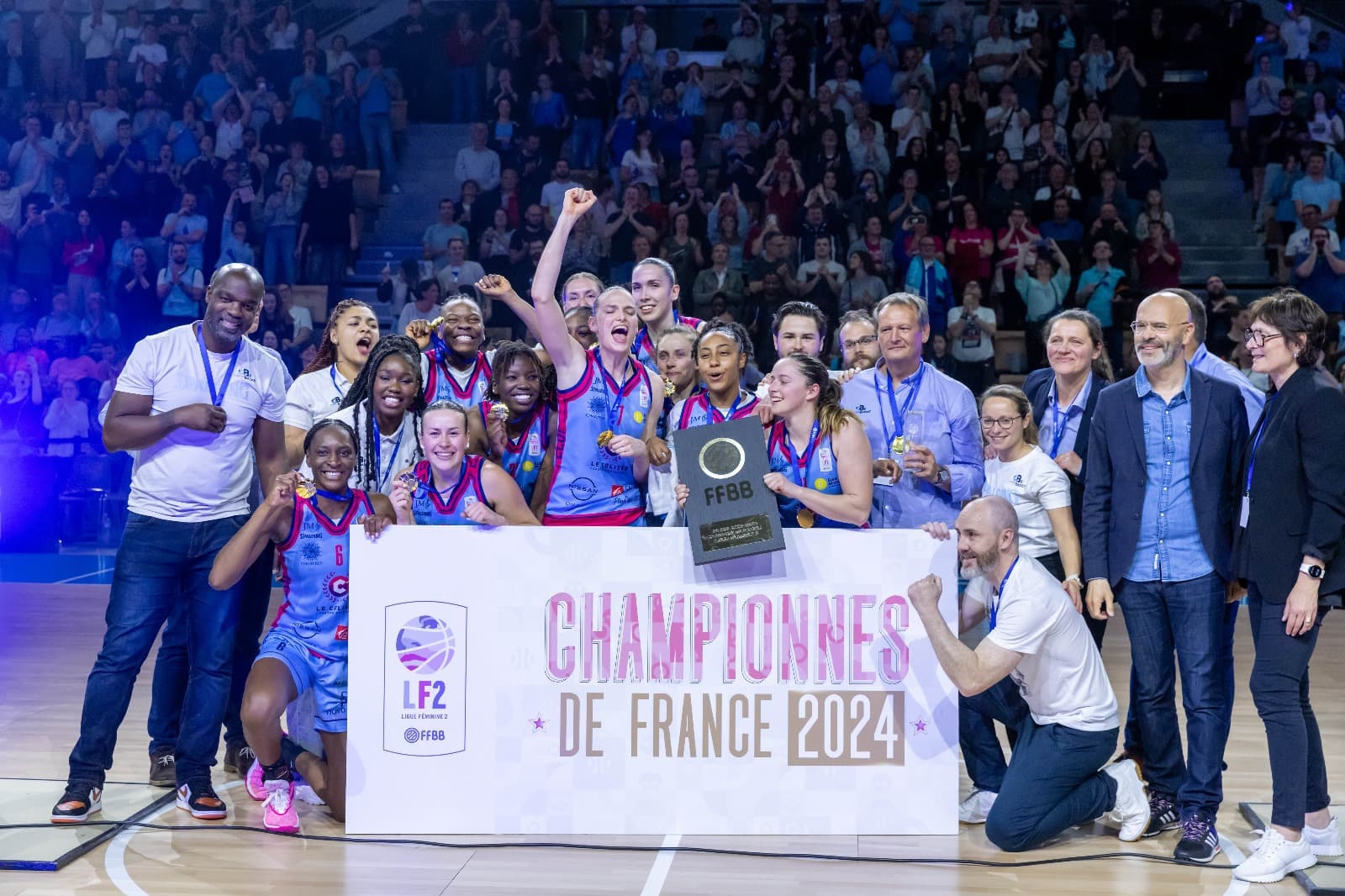 Bientôt un novice en LFB : Chartres sacré champion de France de Ligue 2 !
