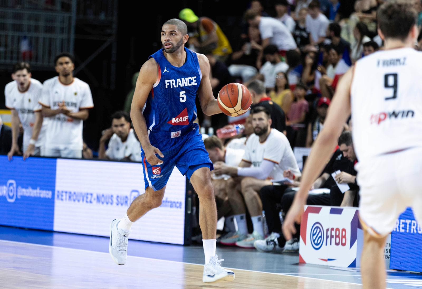 Nicolas Batum dédramatise la défaite contre l’Allemagne : « Ce n’est pas alarmant »