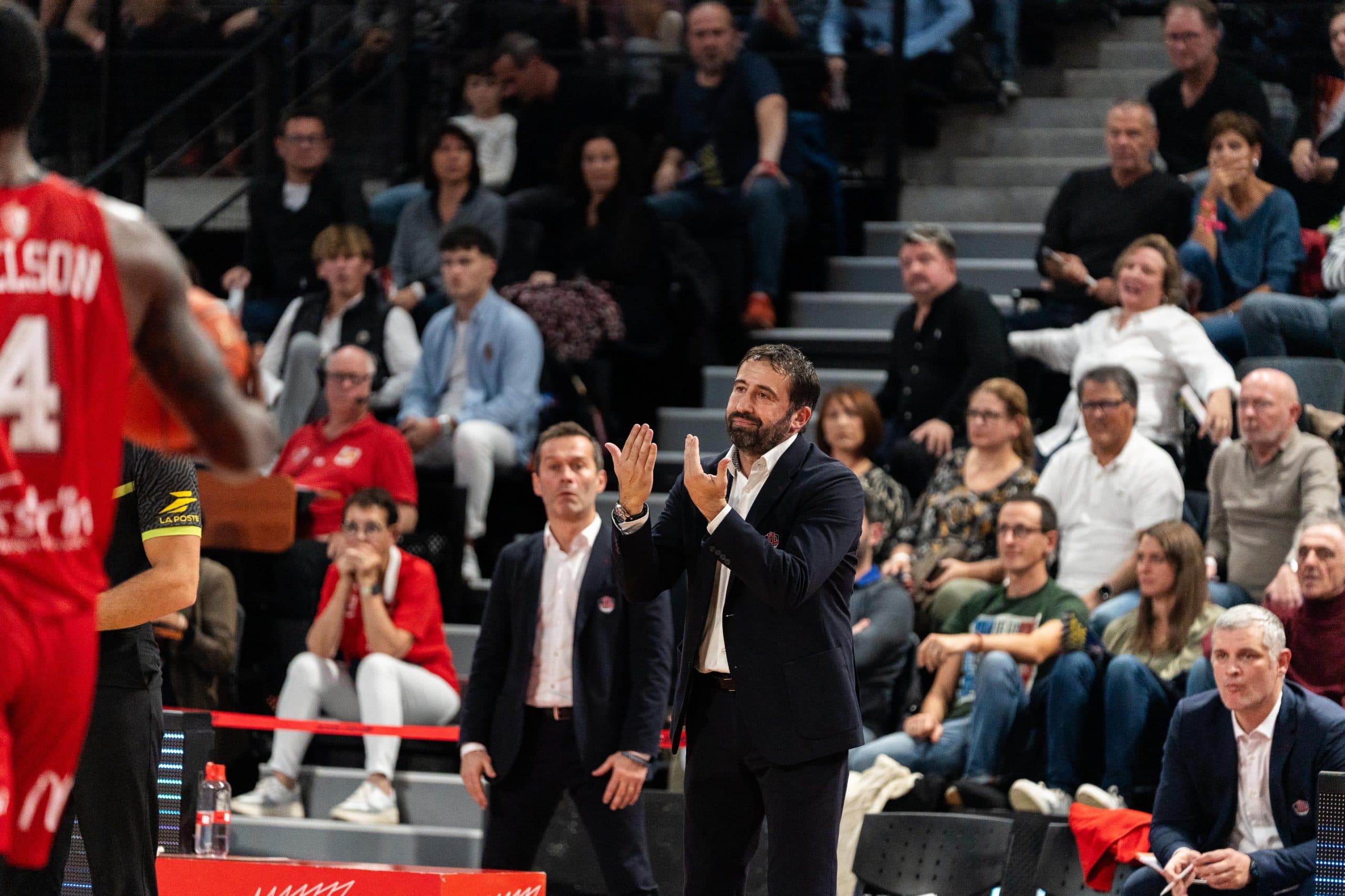 Malgré la mauvaise série de la JL Bourg, Frédéric Fauthoux reste optimiste : « Je trouve qu’on a fait un très bon match »