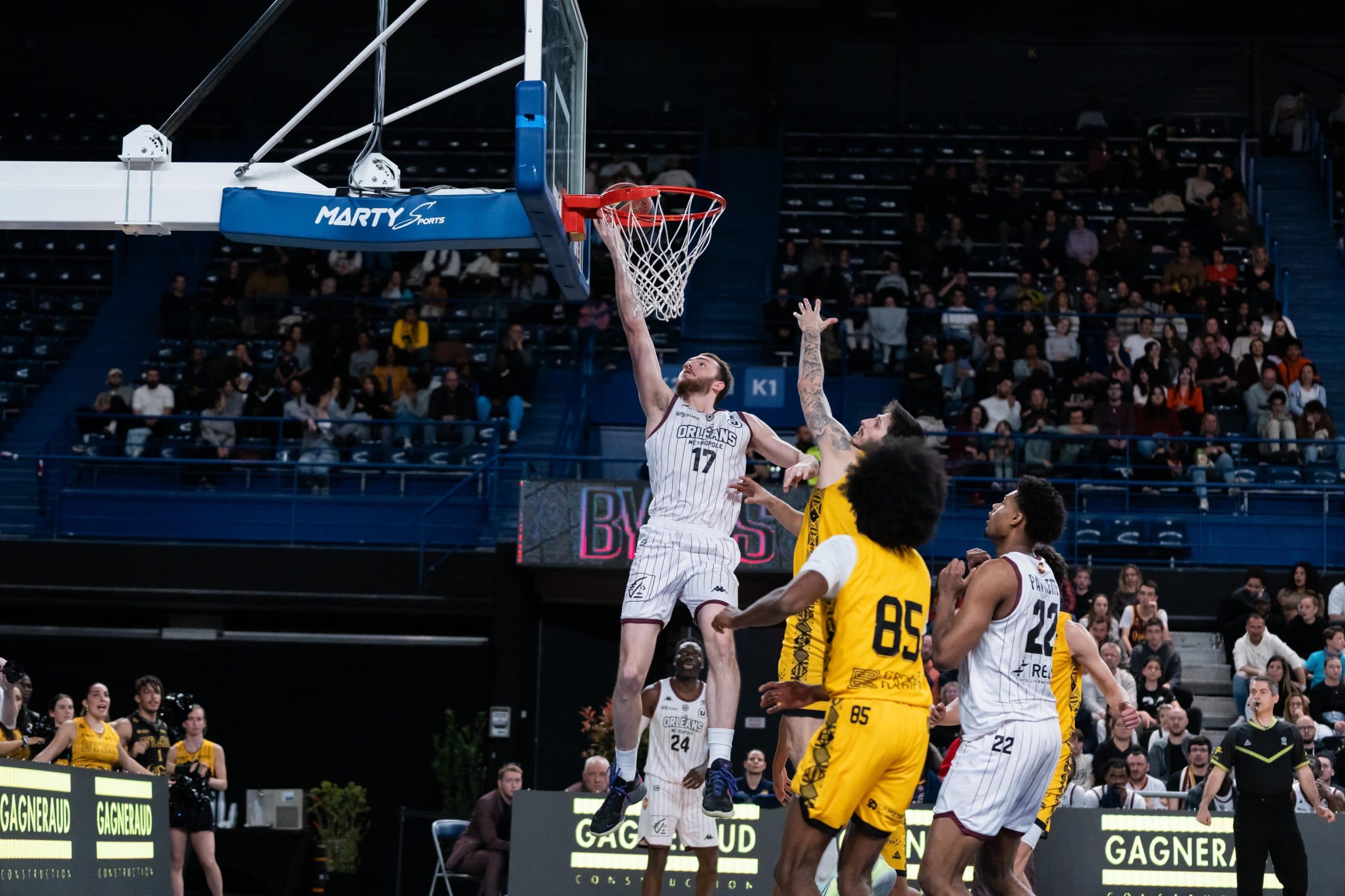 La hiérarchie se dessine en Pro B : Orléans devient seul leader pour la première fois, Fos est bon dernier