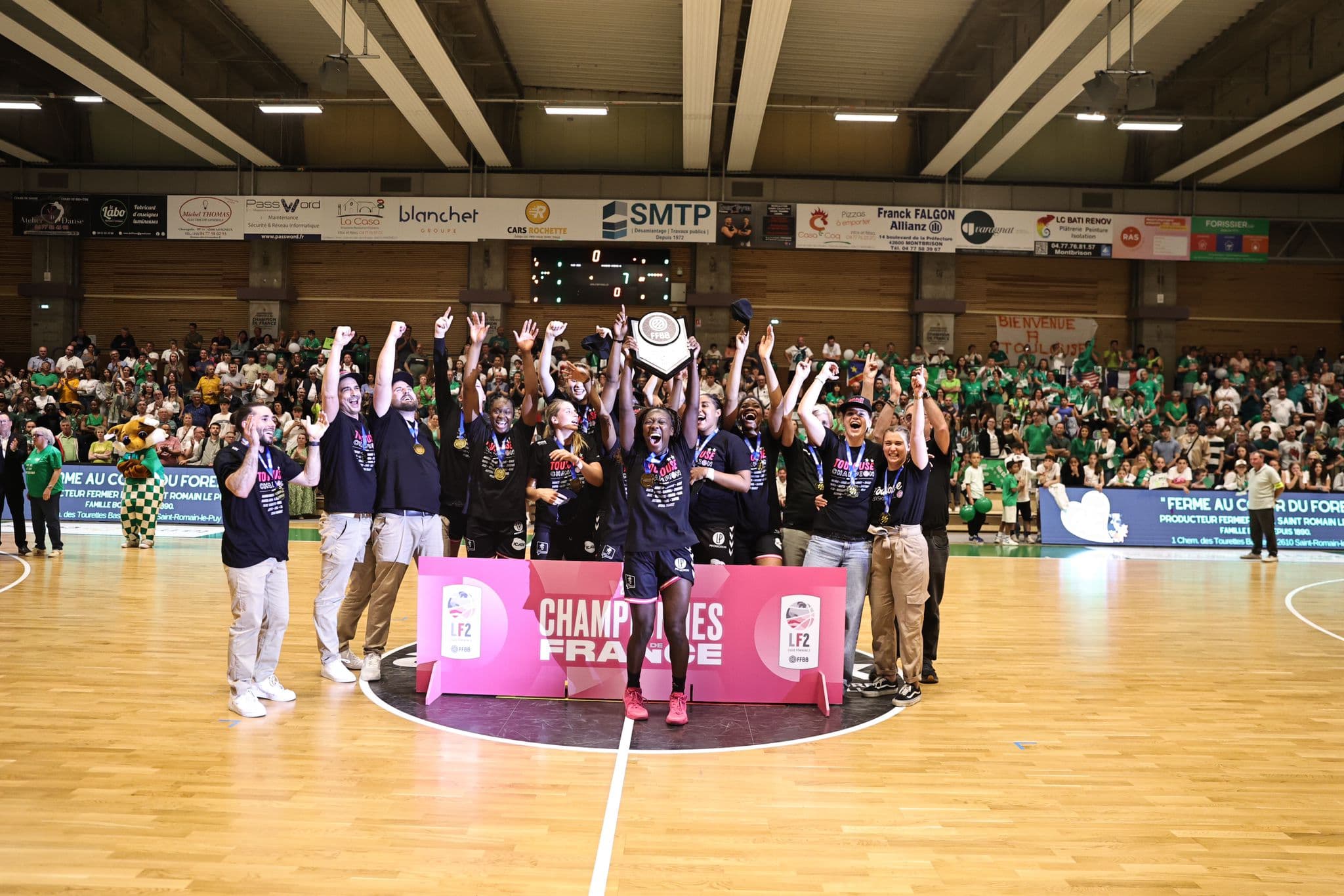 Champion de LF2, Toulouse fait son retour en Boulangère Wonderligue !