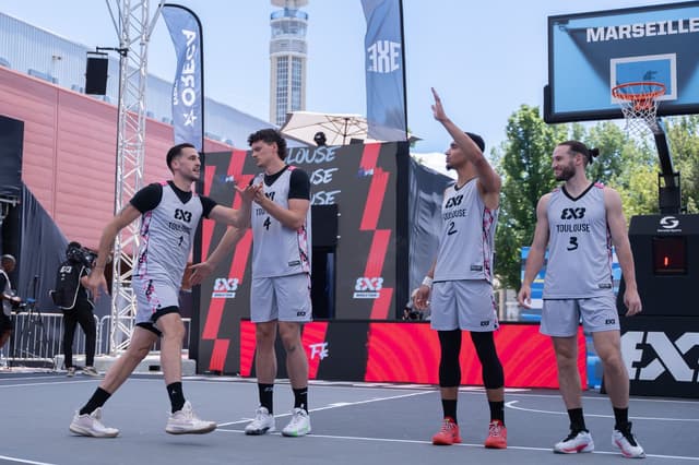 Toulouse 3×3 se qualifie de justesse pour les quarts du tournoi final du World Tour