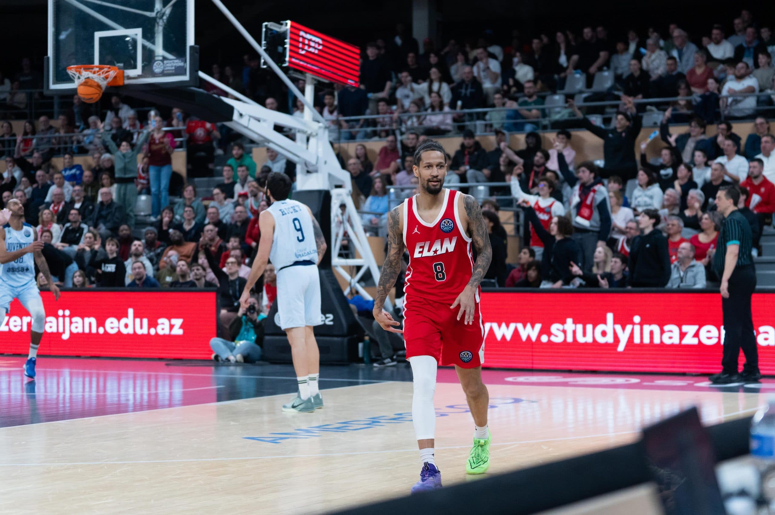 Une mi-temps surnaturelle de Jeremiah Hill permet à l’Élan Chalon de briser l’invincibilité de Badalone !