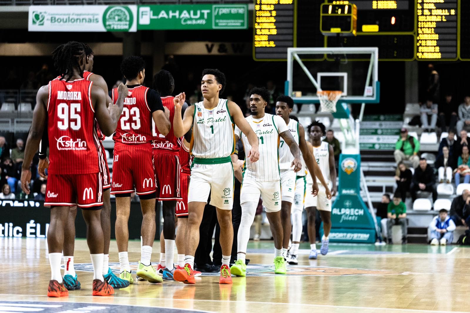La JL Bourg sans pitié pour Le Portel, qui encaisse sa 20e défaite de la saison