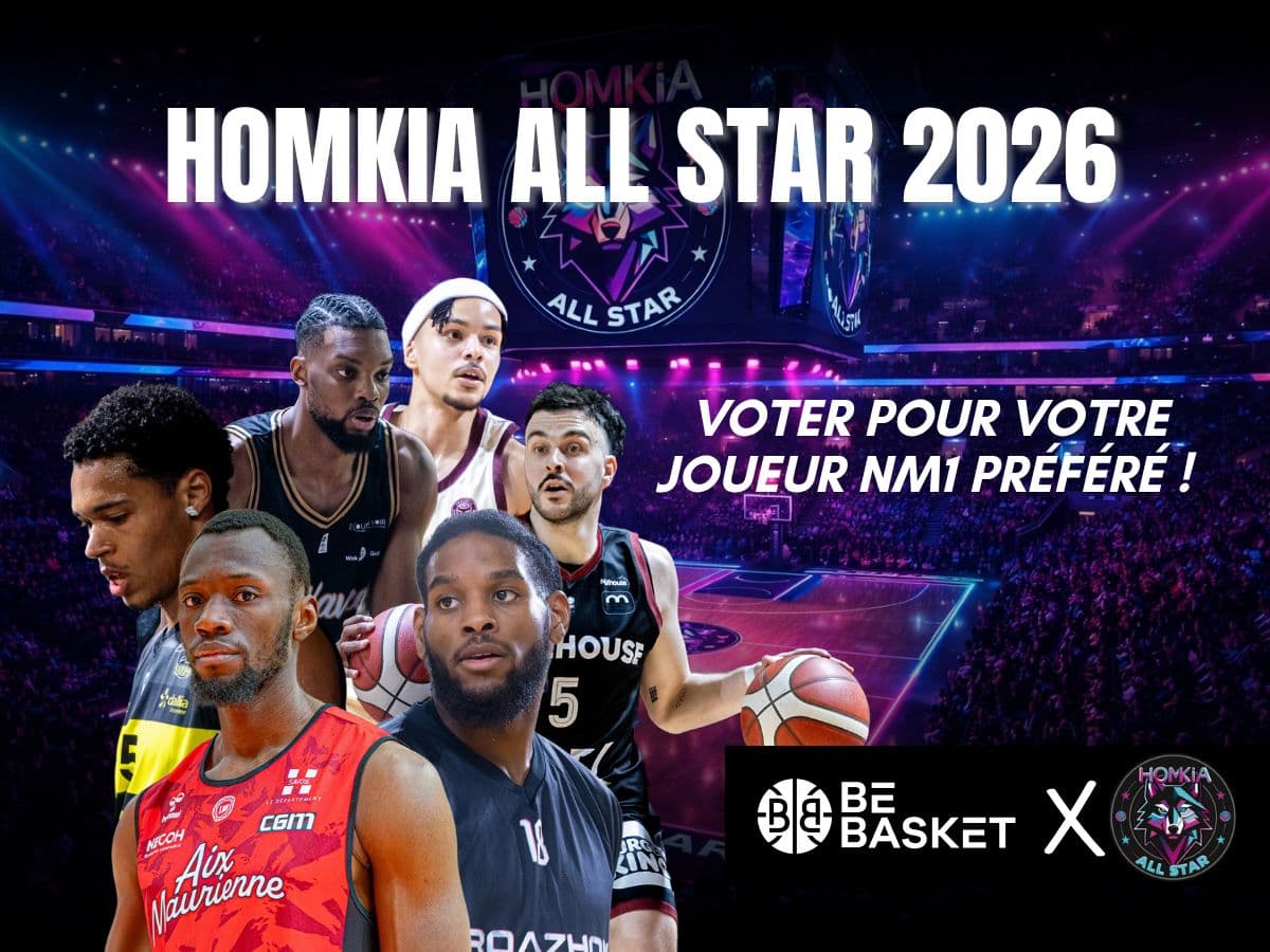 Choisissez votre joueur de NM1 pour participer au HOMKiA All Star 2026 !