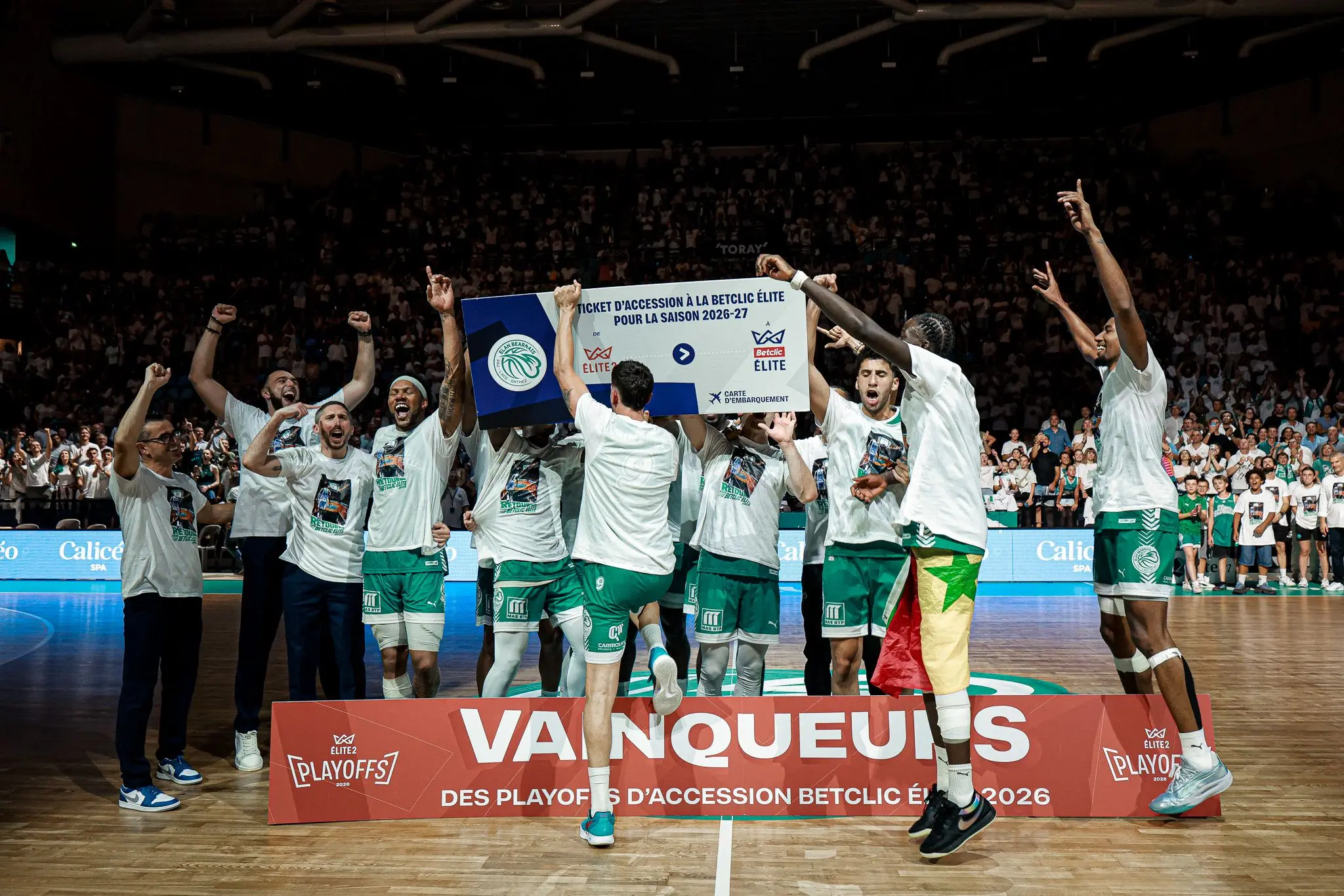« Un rêve éveillé » : de retour en Betclic ÉLITE, l’Élan Béarnais retrouve ses lettres de noblesse !