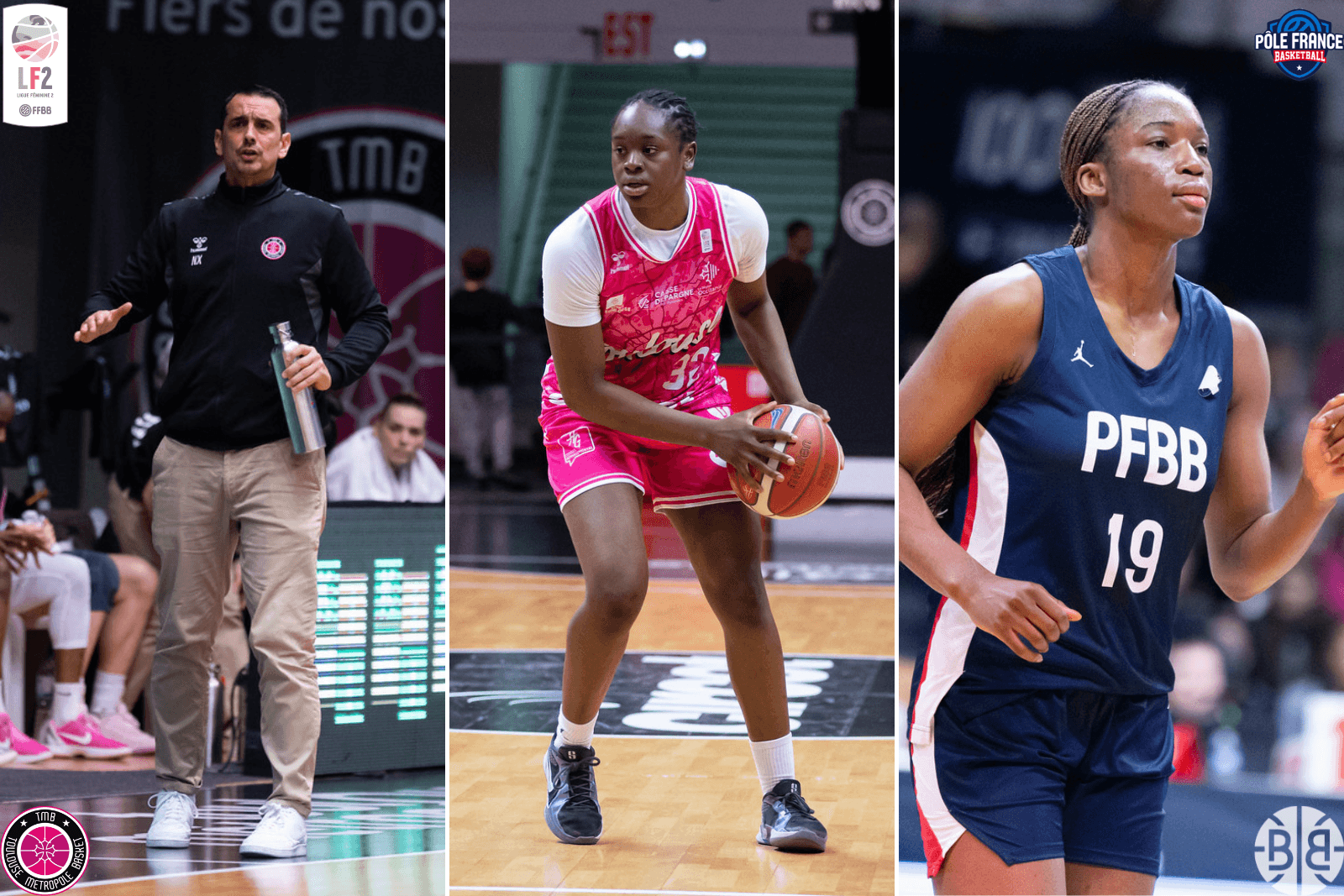 MVP, coach et jeune de la saison : Toulouse à l’honneur en LF2, avec Binta Dramé et Xavier Noguera