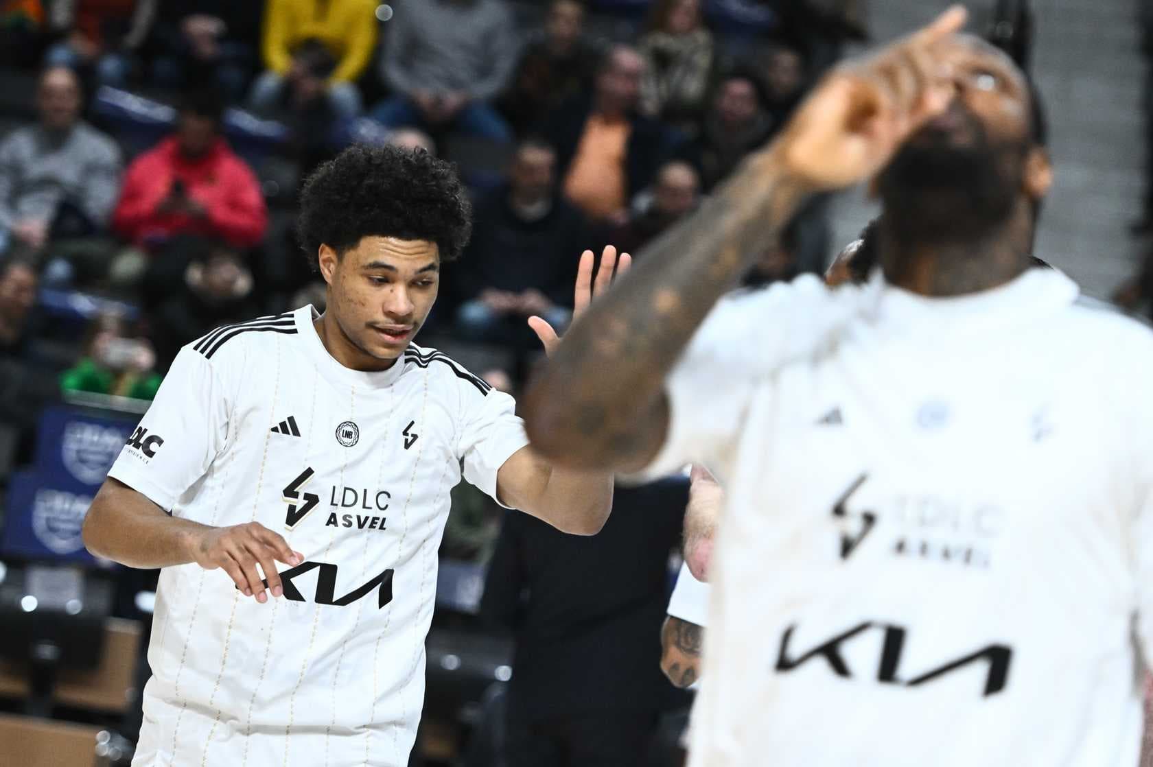 Yohann Sissoko (ASVEL) a profité de la fin de saison d’EuroLeague