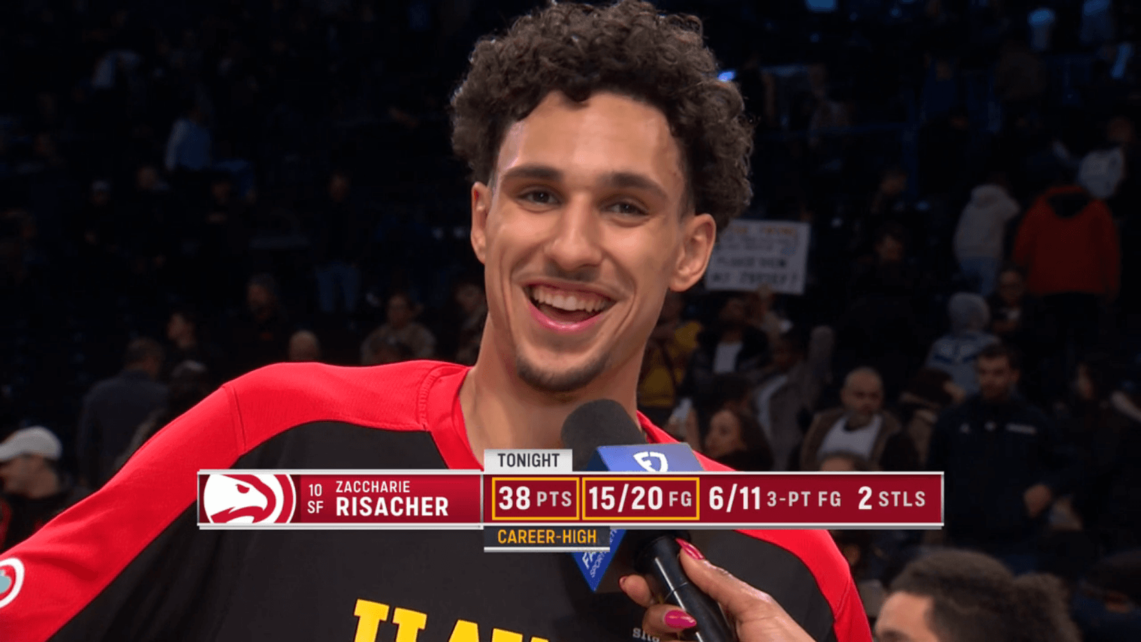 Zaccharie Risacher flambe à Brooklyn : record en carrière et signal fort dans la course au ROTY