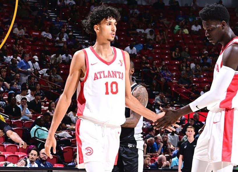 Risacher et Sarr manquent d’adresse pour leur deuxième match