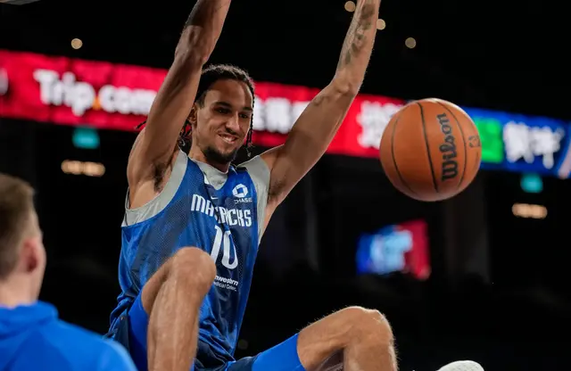Zaccharie Risacher a joué son premier match avec Dallas !