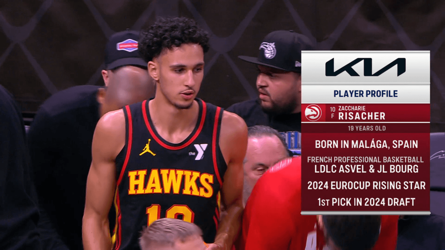 Zaccharie Risacher précieux pour Atlanta, Rudy Gobert impuissant