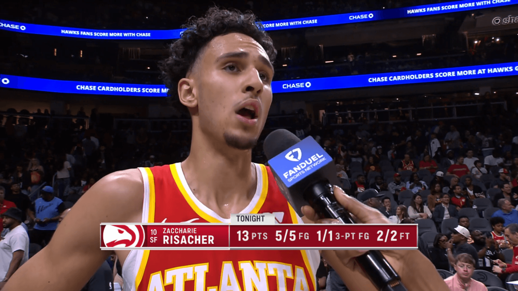 Nicolas Batum remporte son duel contre Zaccharie Risacher lors de Clippers – Hawks