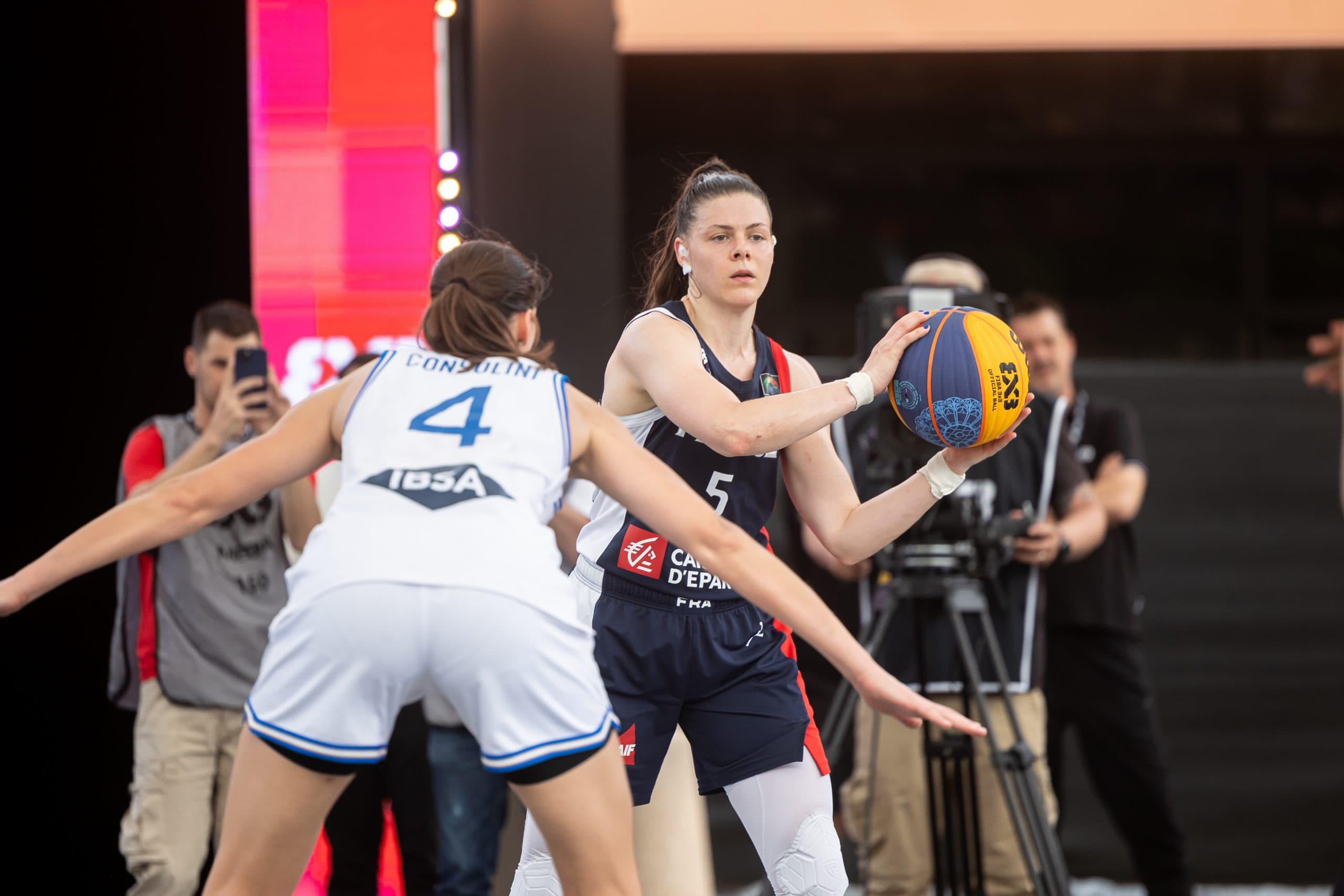 Marie-Eve Paget de retour en équipe de France 3×3 pour la Coupe d’Europe !
