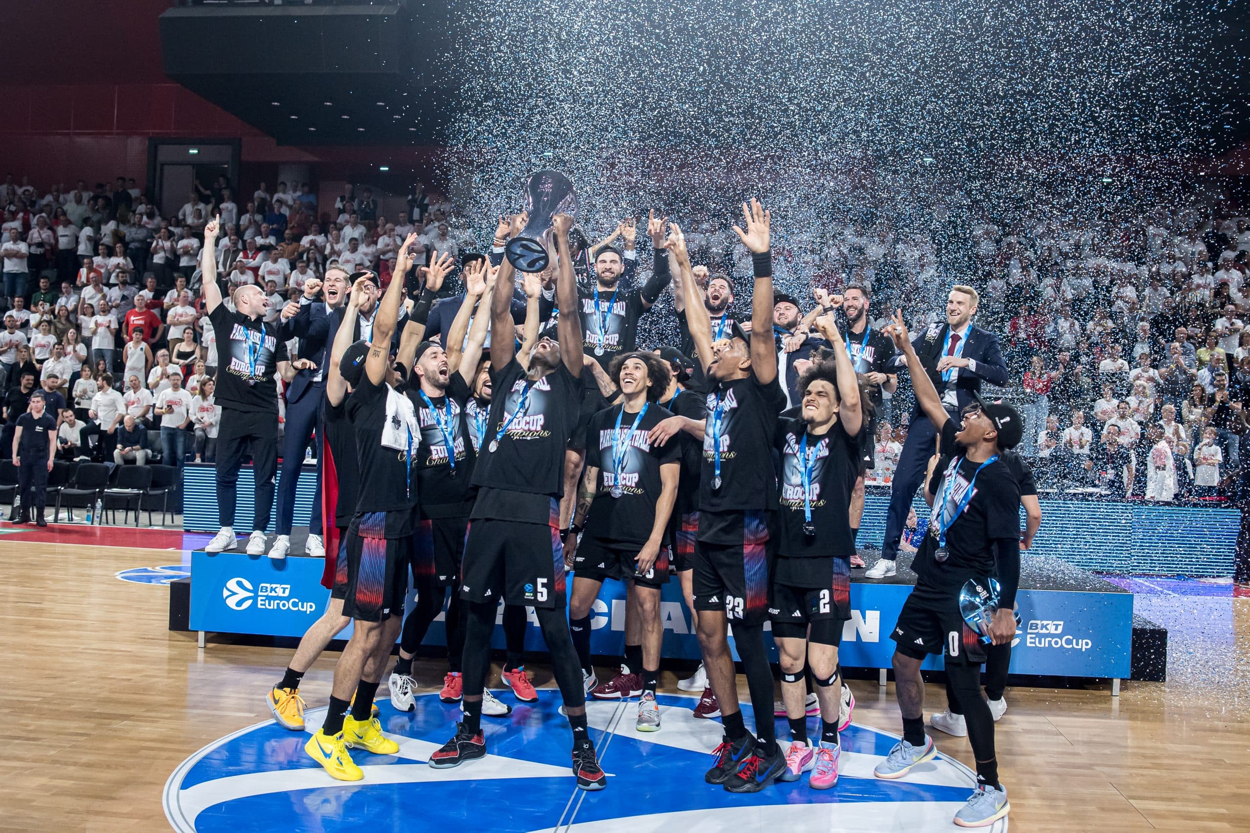 Vainqueur de l’EuroCup, le Paris Basketball dans la cour des grands !