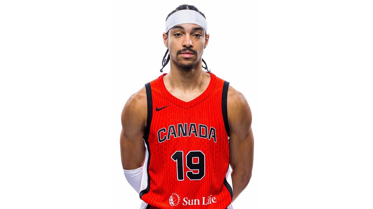 Andrew Nembhard (Canada) en préparation pour les JO de Paris Andrew Nembhard (Canada) en préparation pour les JO de Paris