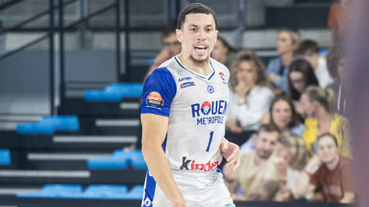 Clarence Nadolny avec Rouen Clarence Nadolny avec Rouen