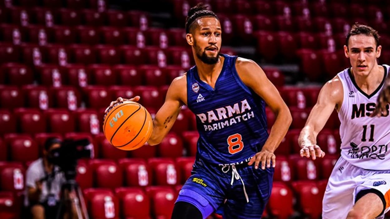 Jeremiah Hill avec Parma en 2021 Jeremiah Hill avec Parma en 2021